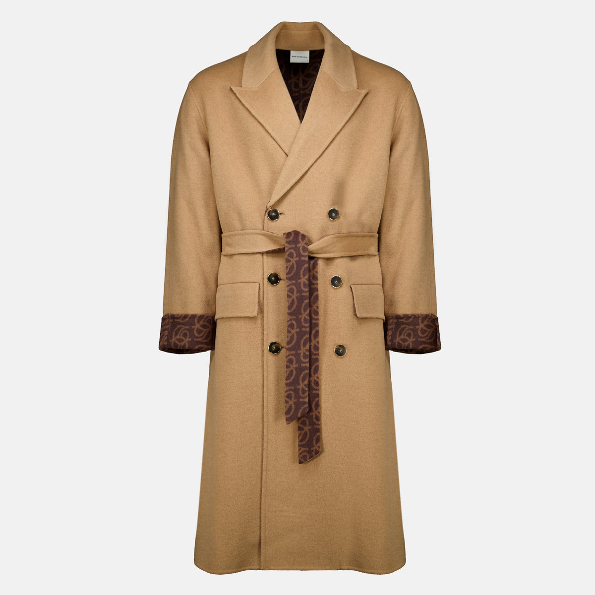 Manteaux Manteau double face Monogramme Drole De Monsieur Marron Homme