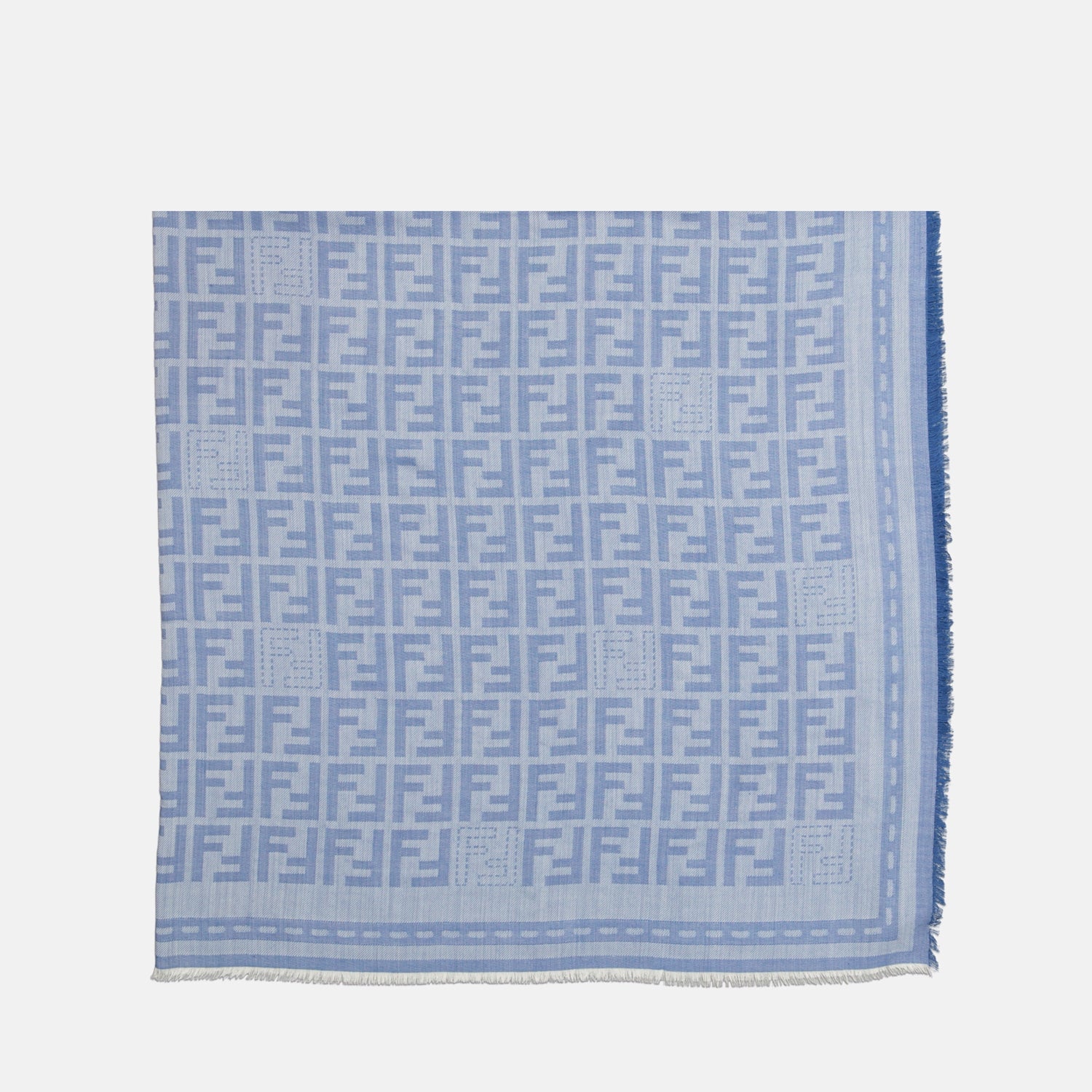 Sciarpe e guanti FF Sciarpa Fendi Blu Femme