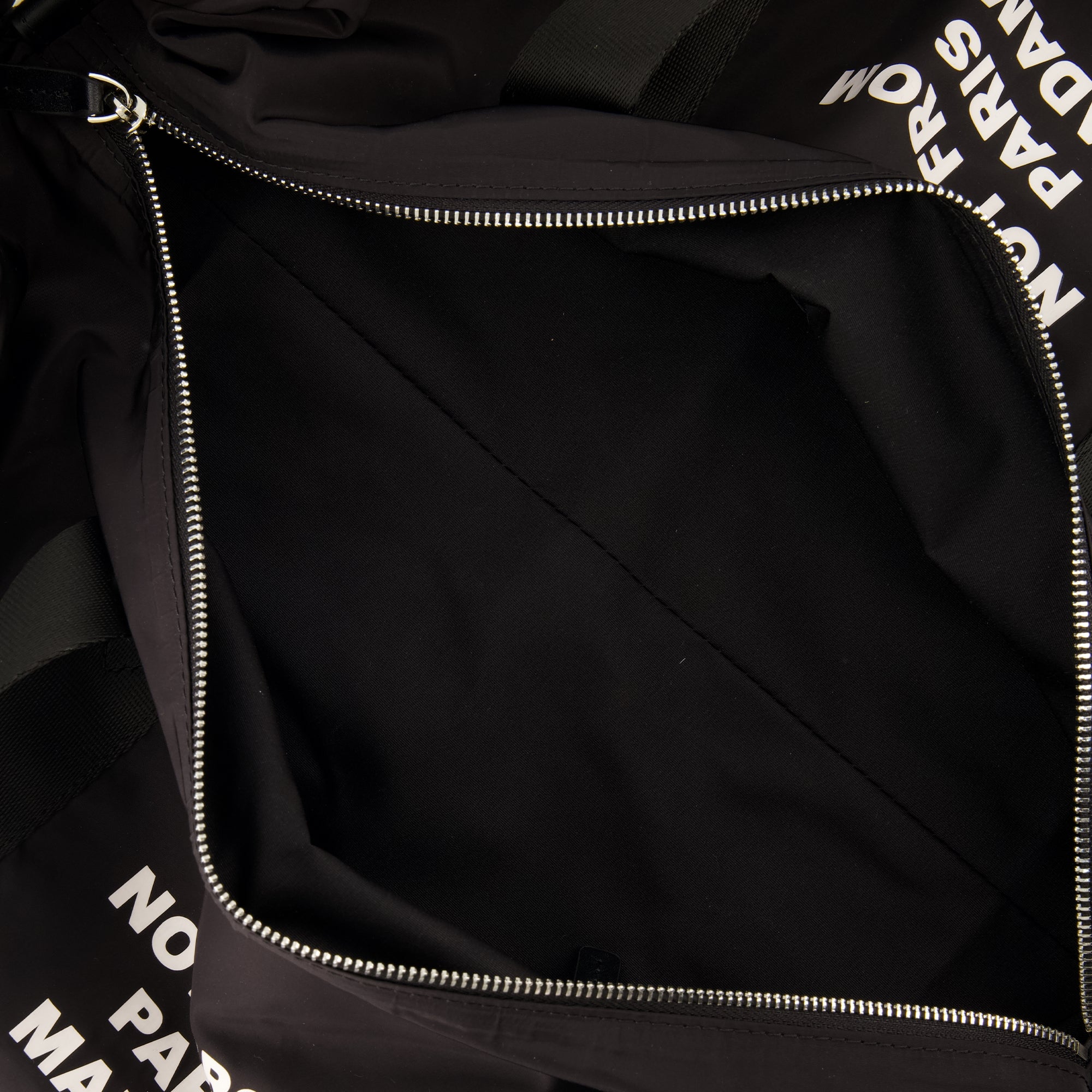 Sacs de sport et voyage Bolsa de Deporte Slogan en Nylon Negro Drole De Monsieur Noir Homme