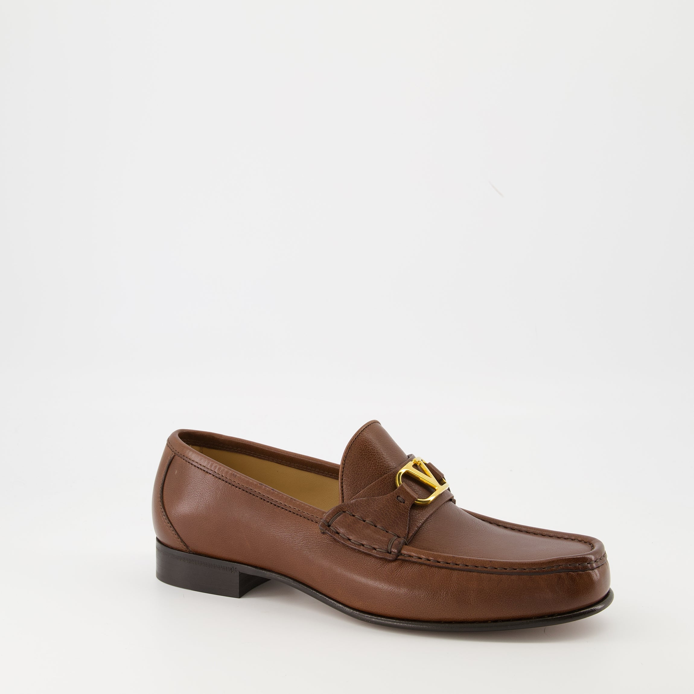 Mocassins VLogo Loafers Valentino Garavani Marron Homme