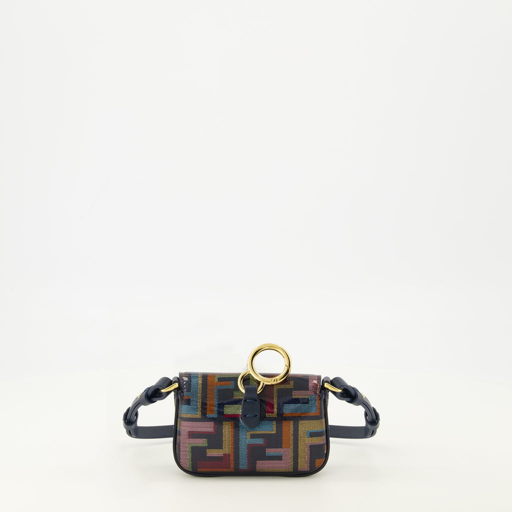 Imagen del bolso Baguette nano multicolor de la marca Fendi para mujer - Temporada Primavera-Verano 2026 - Vista Trasera