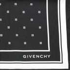 Lenços e luvas Carré de soie 4G Givenchy Preto Femme