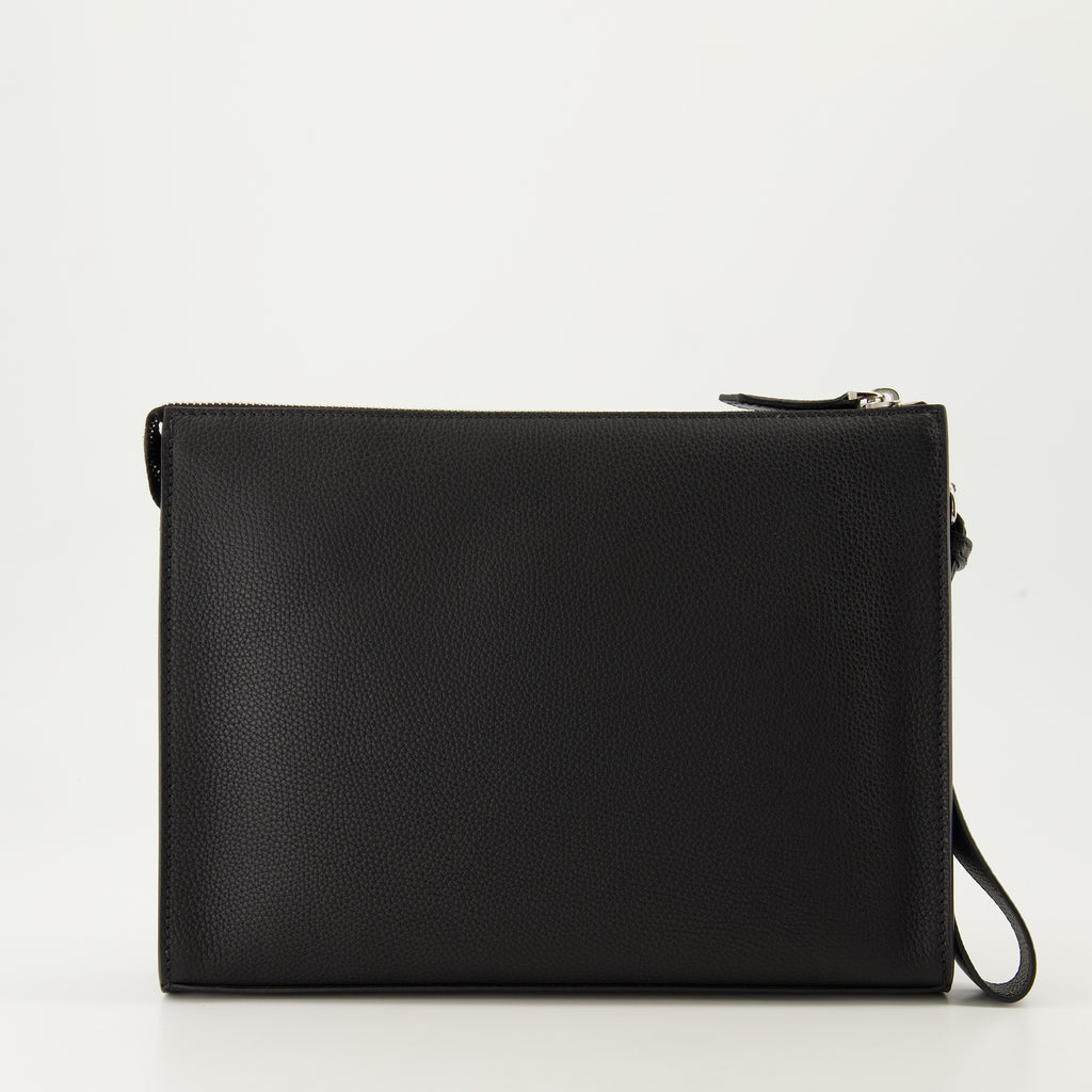 ポーチ Pochette Fendi Roma en cuir Fendi 黒 Homme