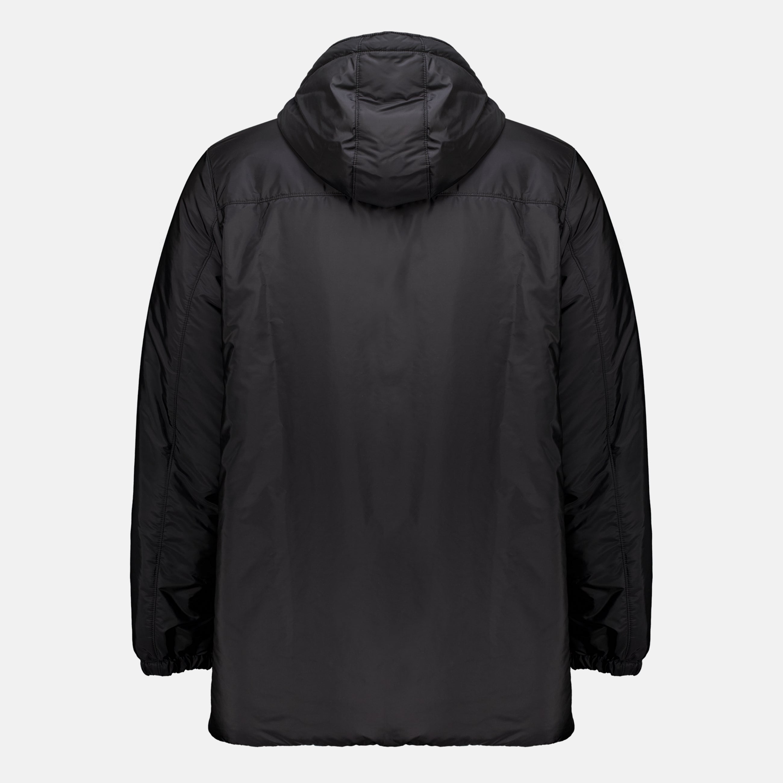 Manteaux Doudoune en Re-Nylon noir Prada Noir Homme