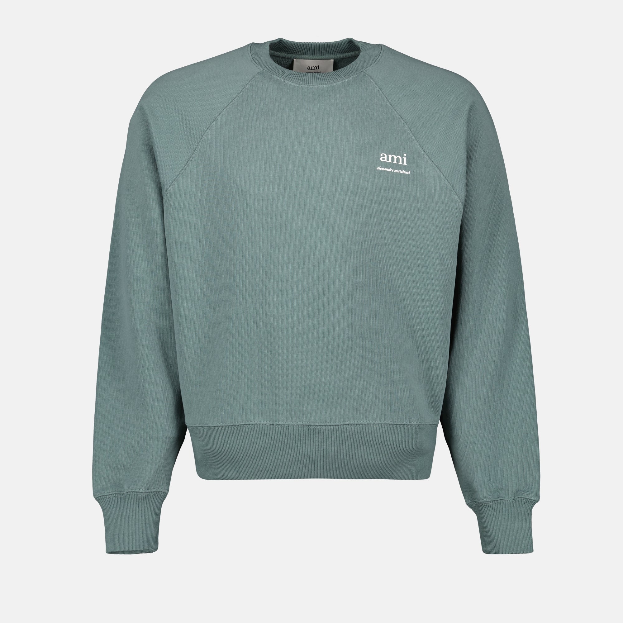 Sweatshirts Sweatshirt Alexandre Matiussi Ami PARIS Vert Unisexe
