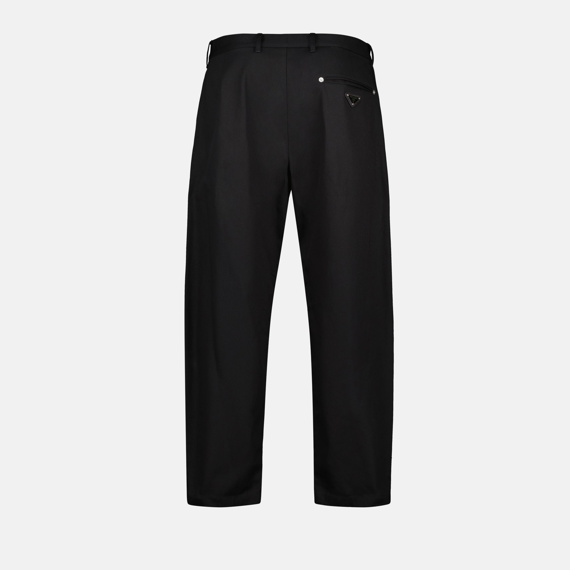 Pantalons Pantalon droit Prada Noir Homme