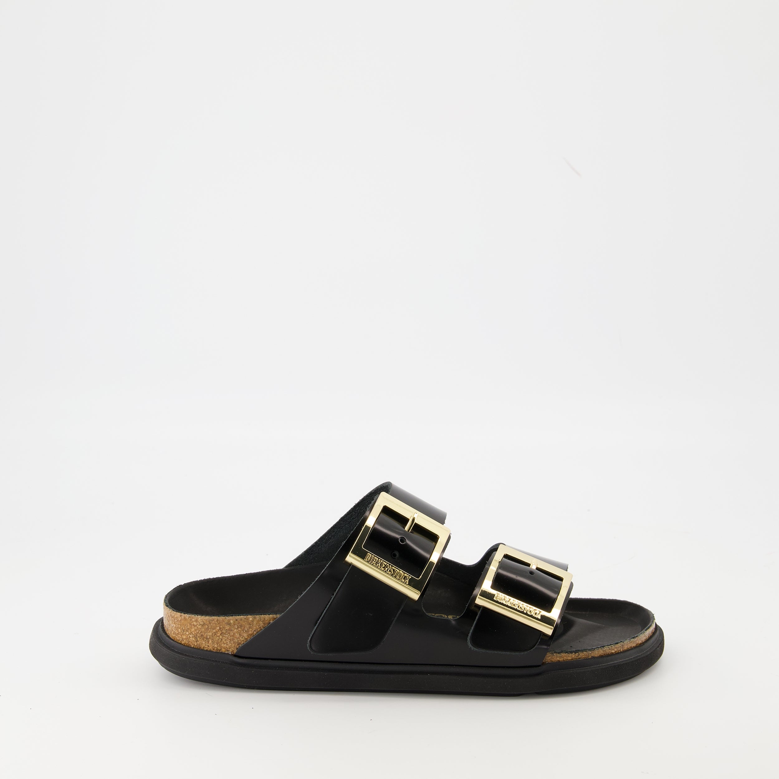 Image de l'article Sandales Drolplet Buckle de la marque Birkenstock pour Femme - Saison Printemps-Été 2025 - Vue latérale droite