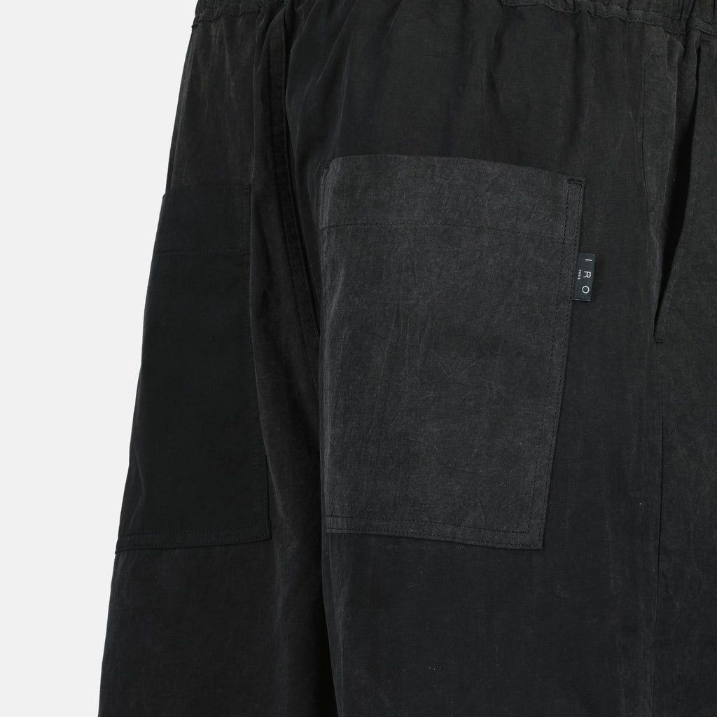 Shorts Maxe Cotton Shorts Iro Black Homme