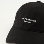 Chapeaux, casquettes et bonnets ブラック スローガン キャップ Drole De Monsieur Noir Homme