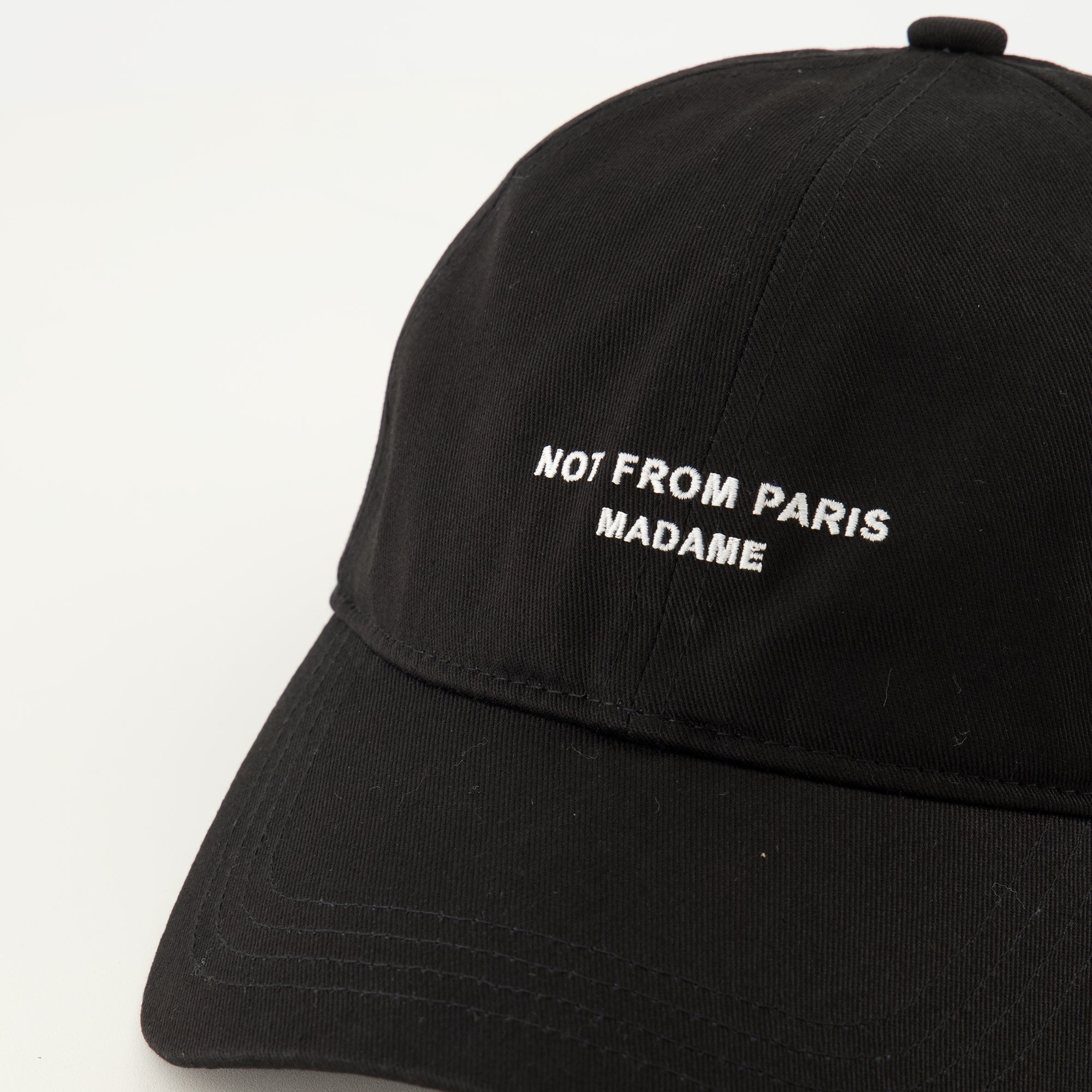 Chapeaux, casquettes et bonnets Schwarze Slogan-Mütze Drole De Monsieur Noir Homme