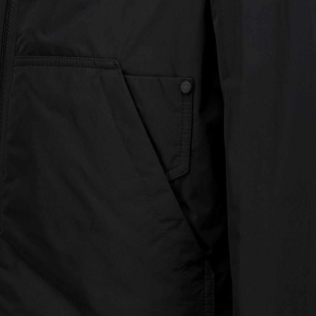 Manteaux Giacca in piuma Delviane reversibile nera Moncler Noir Homme