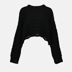 Maille Pull en laine Mm6 Noir Femme