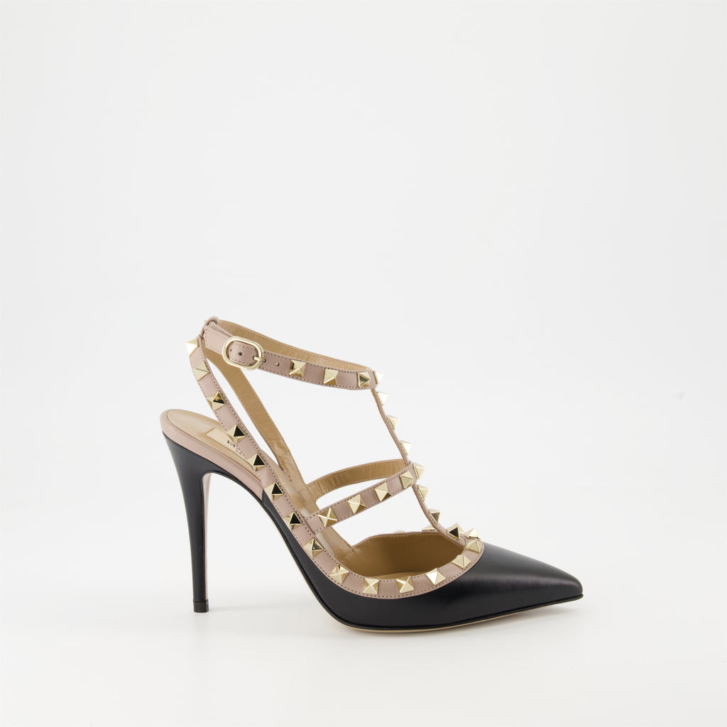 Heels Escarpins Rockstud Valentino Garavani Black Femme