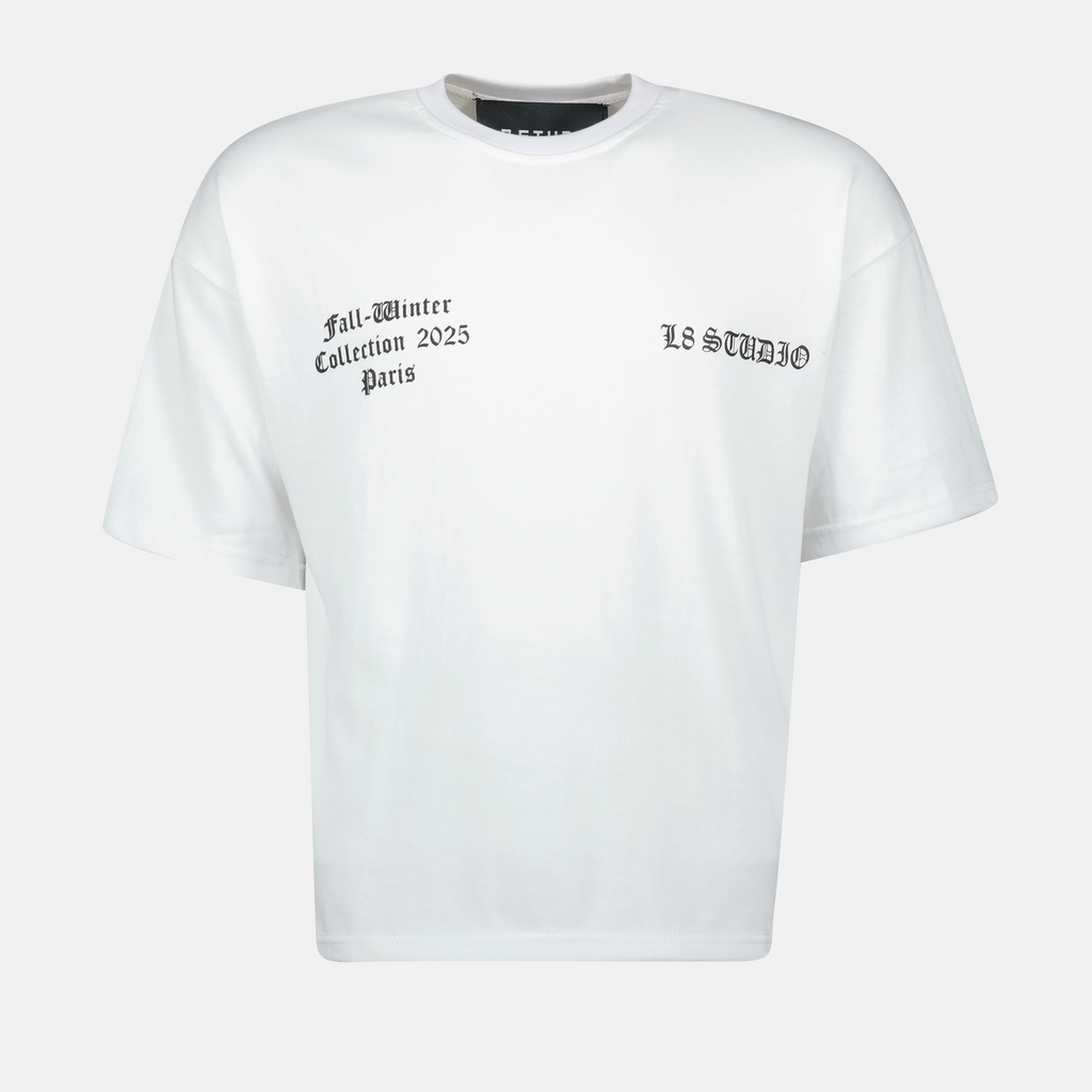 T-shirts T-shirt Passion du Christ L8 Studio Blanc Homme