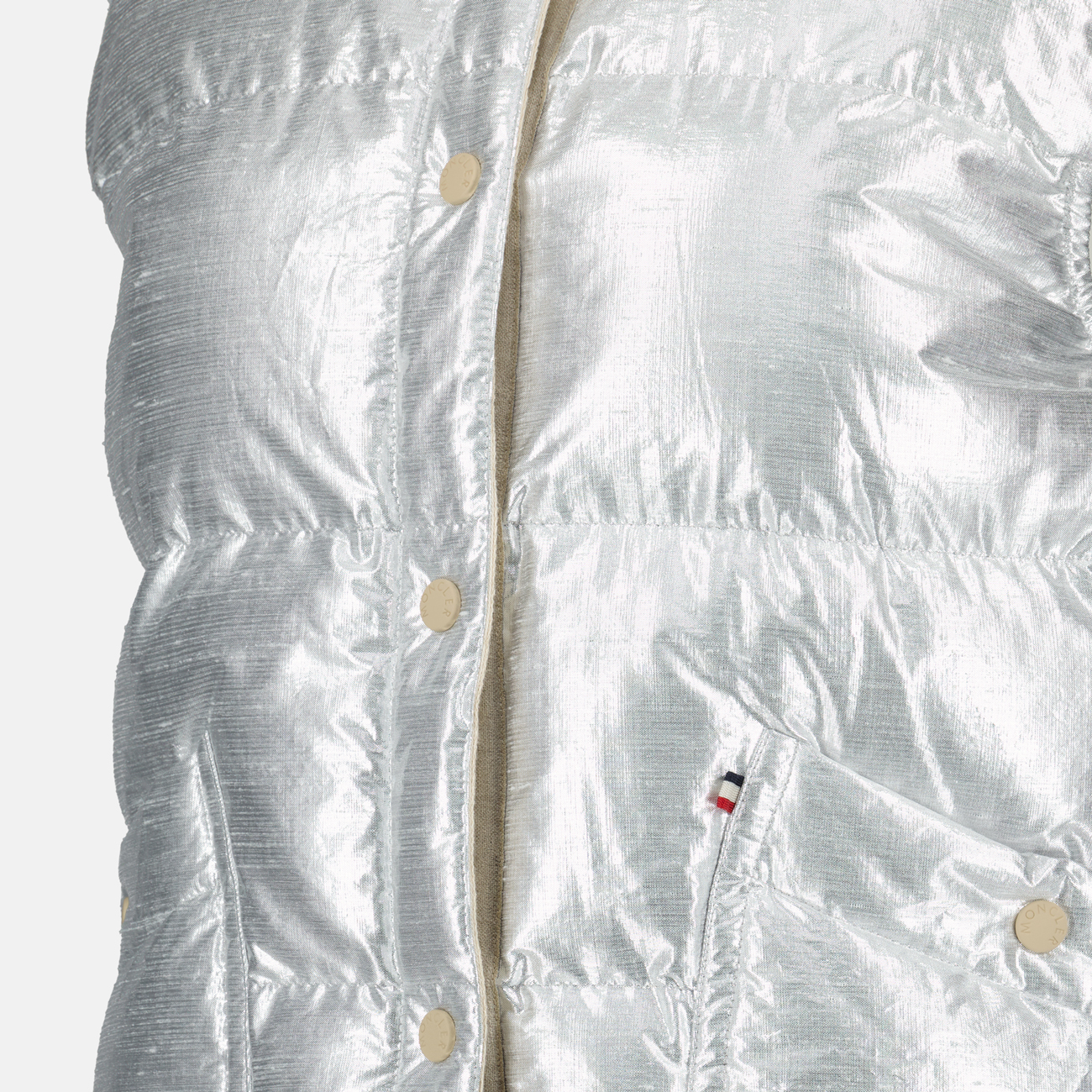 Jackets Pinchot Sleeveless Down Jacket Moncler Grenoble Silver Femme