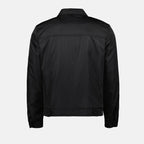 Vestes Bomber en nylon Prada Noir Homme