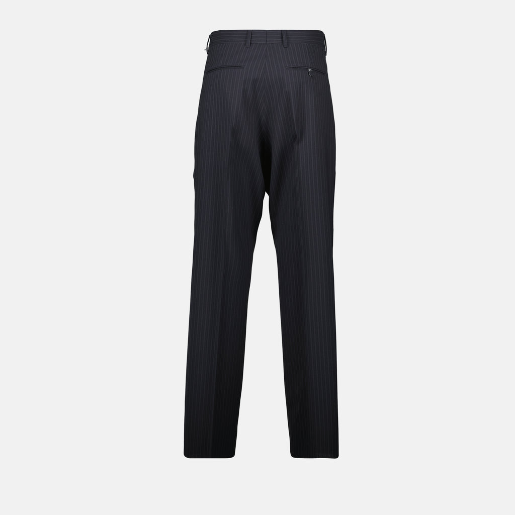 パンツ ストライプパンツ Dior グレー Homme