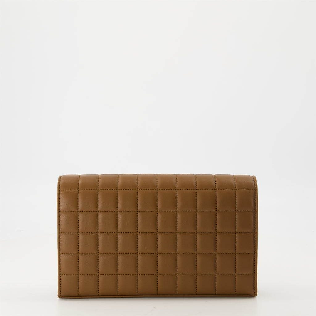 파우치 Pochette matelassée Cassandre Saint Laurent 갈색 Femme