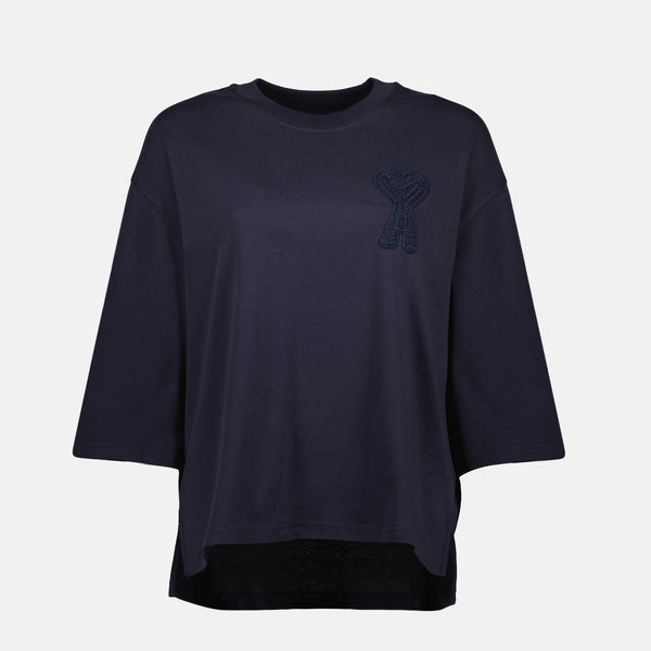 編み込みアミ・ド・クールTシャツ AMI Paris - 女性用 – myCompañero