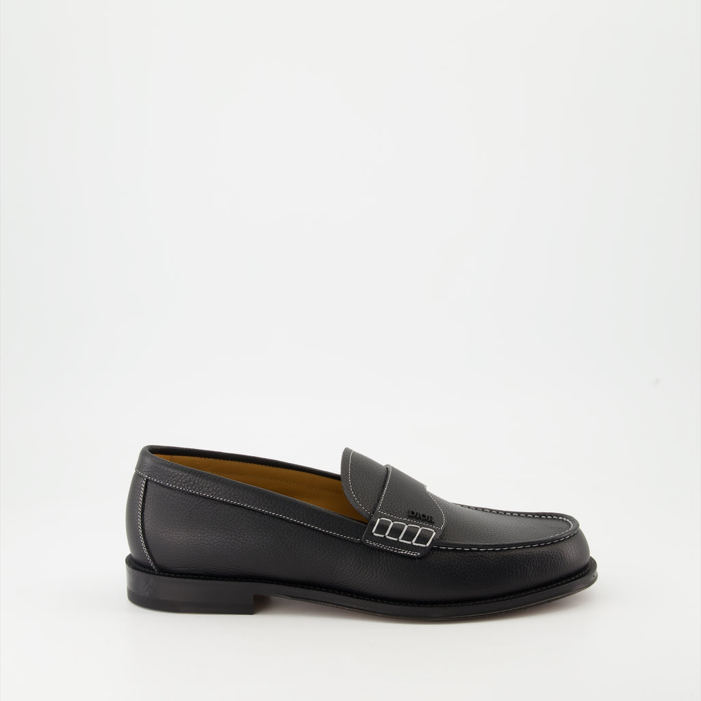 Loafer Granville Mokassins Dior Schwarz Homme