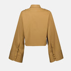 Chemises Chemise courte Mm6 Marron Femme