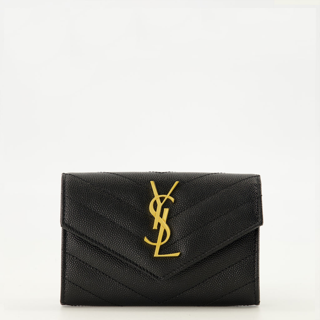 Petite maroquinerie Portafoglio Cassandre Nero Saint Laurent Noir Homme
