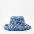 Hats, caps and beanies Bob FF Fendi Blue Femme