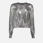 Vestes Bomber argenté Rabanne Argenté Femme