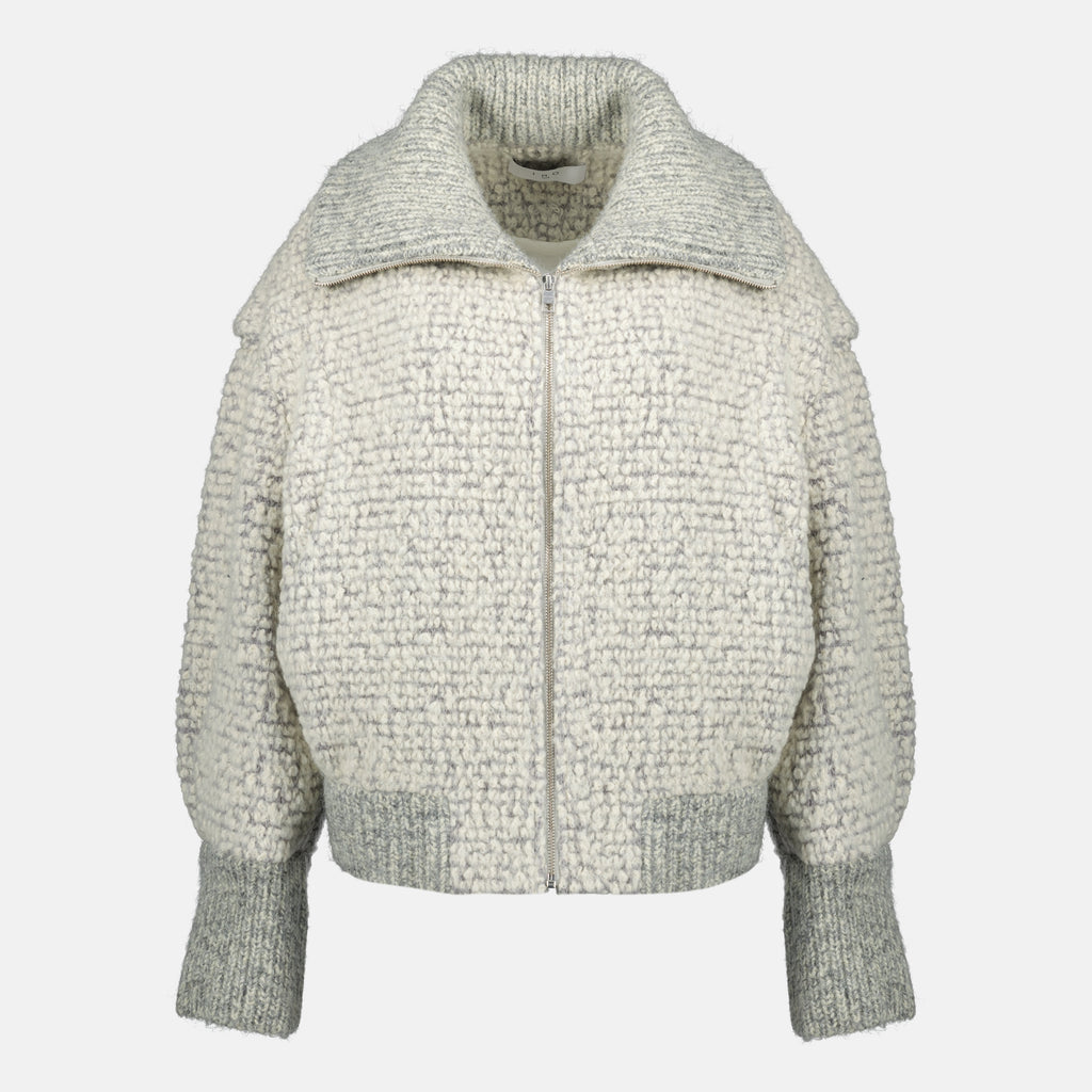 Image de l'article Veste bouclée de la marque Iro pour Femme - Saison Automne-Hiver 2025 - Vue de Face