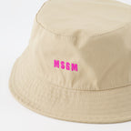 Chapéus, bonés e gorros Casquette à logo MSGM Bege Femme
