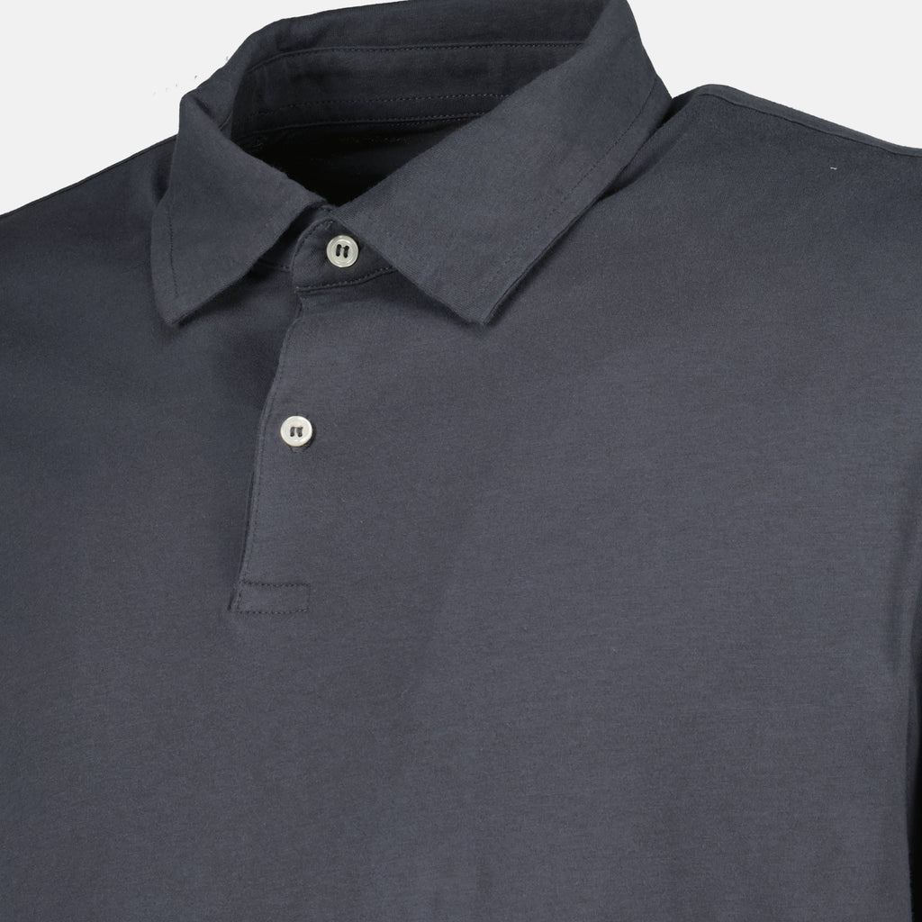 Immagine dell'articolo Polo Bruno grigio scuro del marchio Officine Générale per Uomo - Collezione Primavera-Estate 2026 - Vista Dettagliata_2