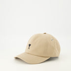 Imagen del gorro beige Ami de coeur de la marca Ami PARIS para Unisex - Temporada Primavera-Verano 2026 - Vista Trasera