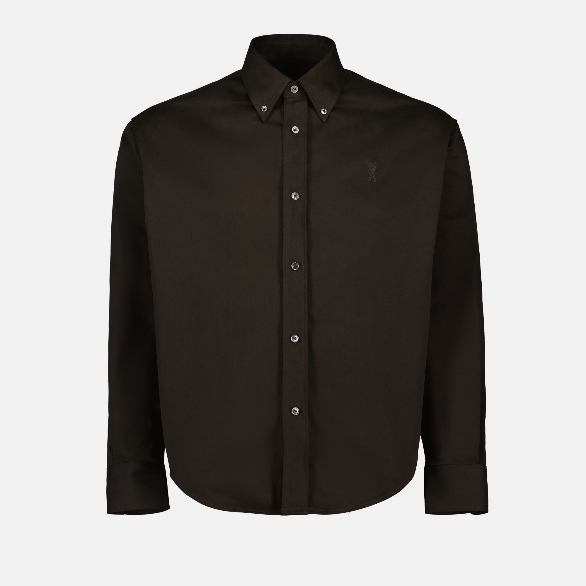 Shirts Chemise Ami de coeur Ami PARIS Brown Homme