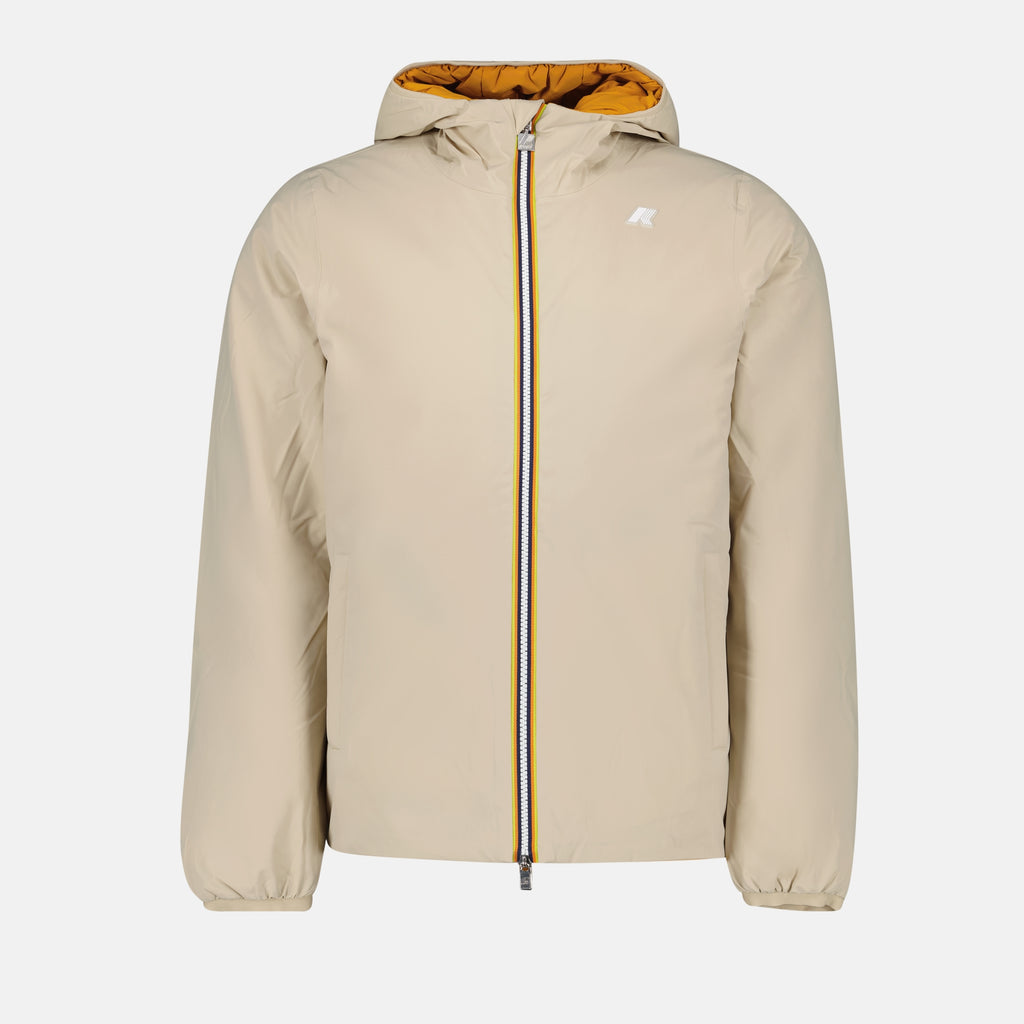 Manteaux Doudoune Jack réversible K-Way Beige Homme