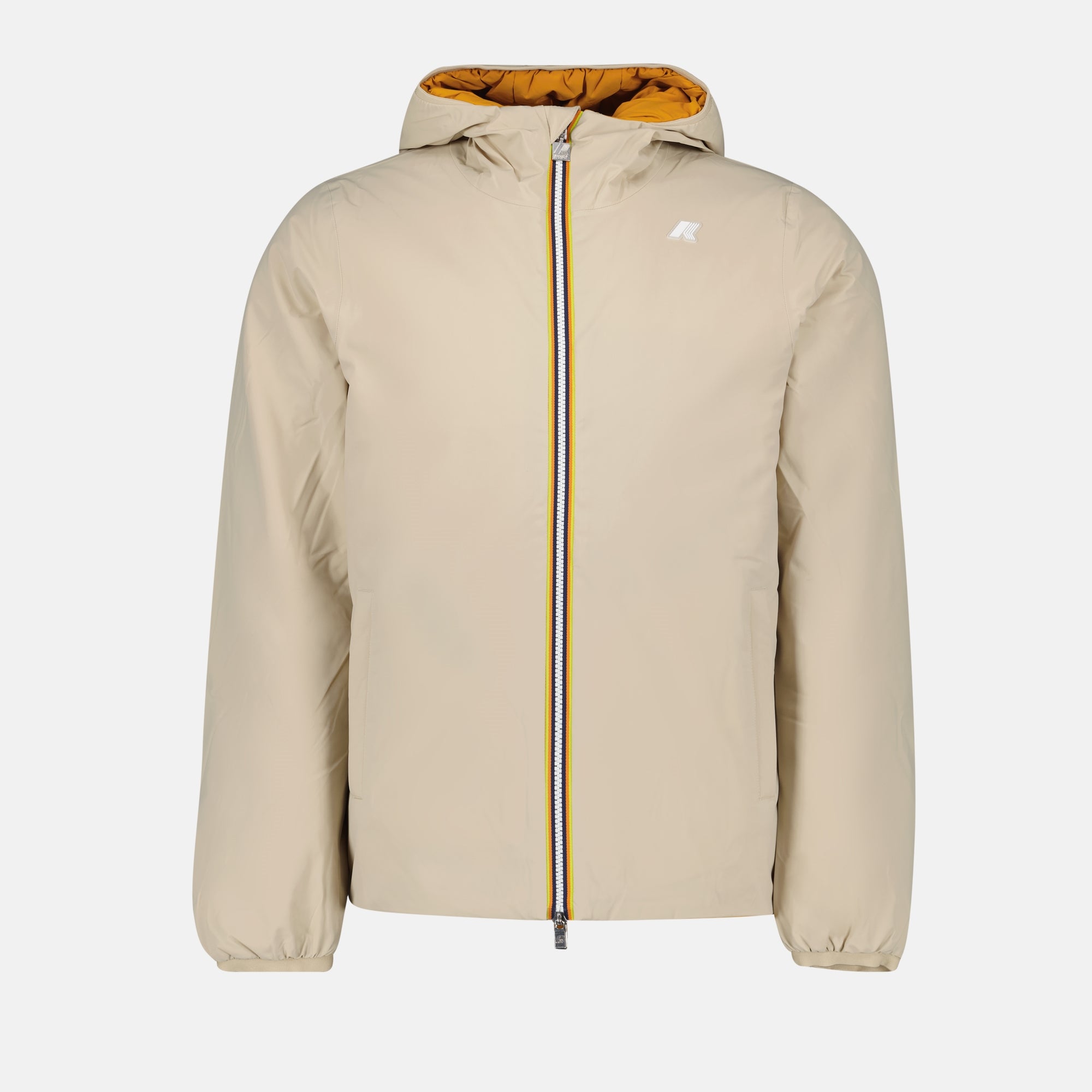 Manteaux Doudoune Jack réversible K-Way Beige Homme