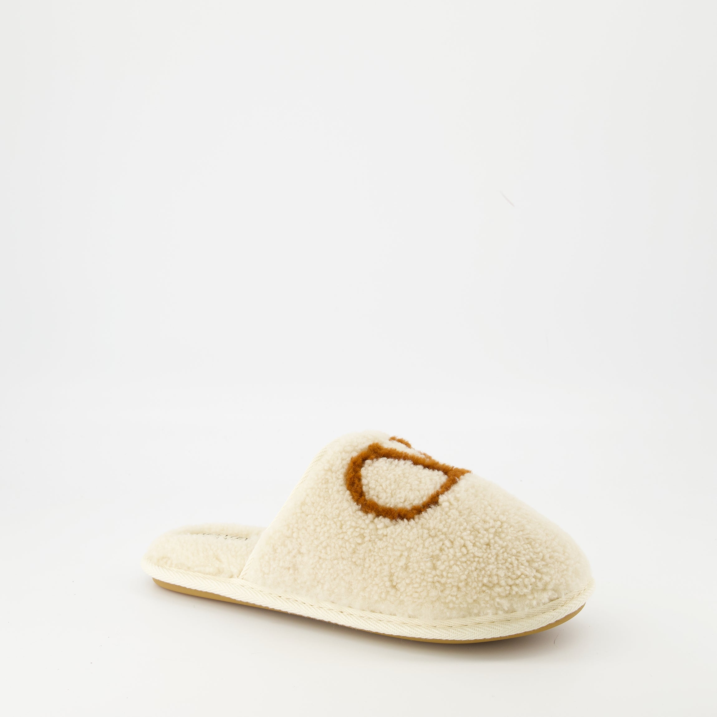 Image de l'article Claquettes Ta Chambre de la marque Valentino Garavani pour Homme - Saison Automne-Hiver 2025 - Vue trois quarts avant droite