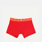 Underwear and homewear Boxer Medusa long Versace Red Homme