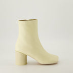 Bottines Bottines Anatomic Mm6 Beige Femme