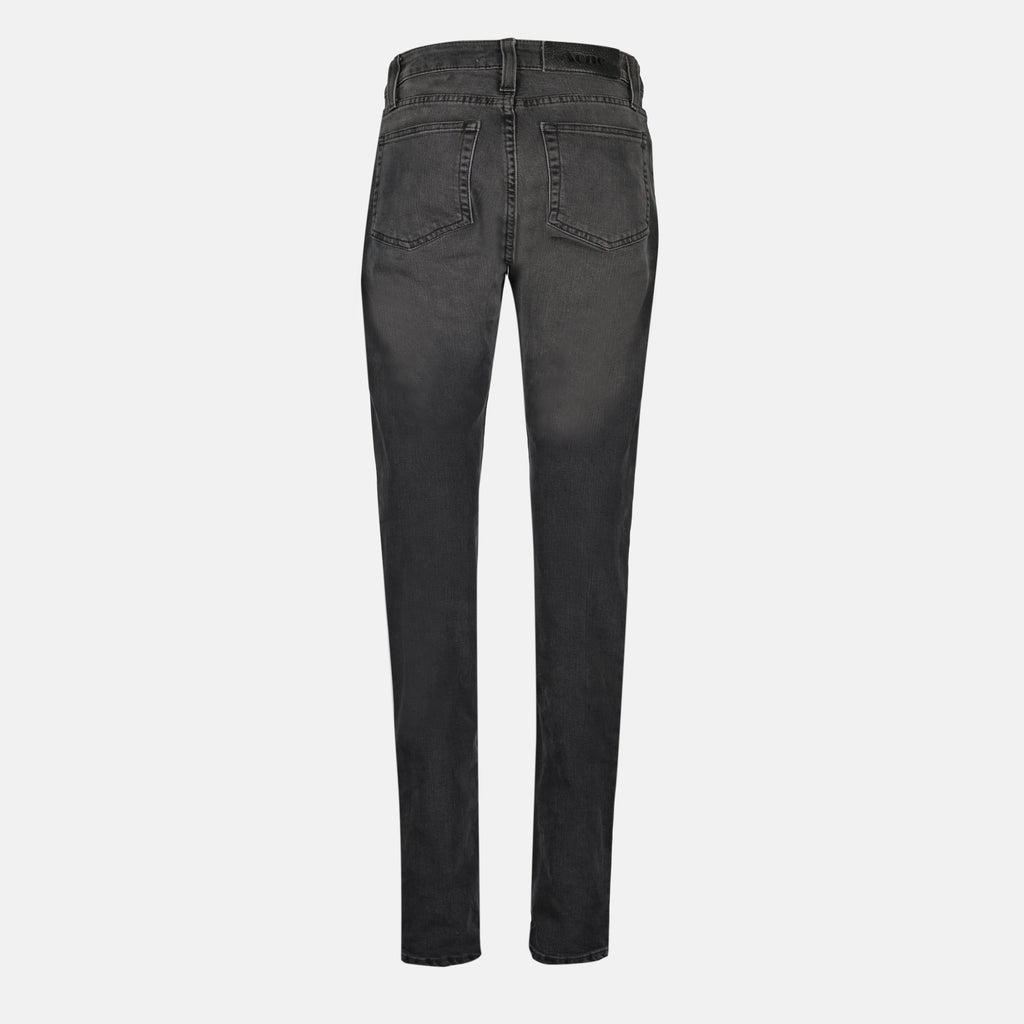 여성용 Acne Jeans의 회색 슬림 진 이미지 - 2011 가을-겨울 시즌 - 뒷면 보기