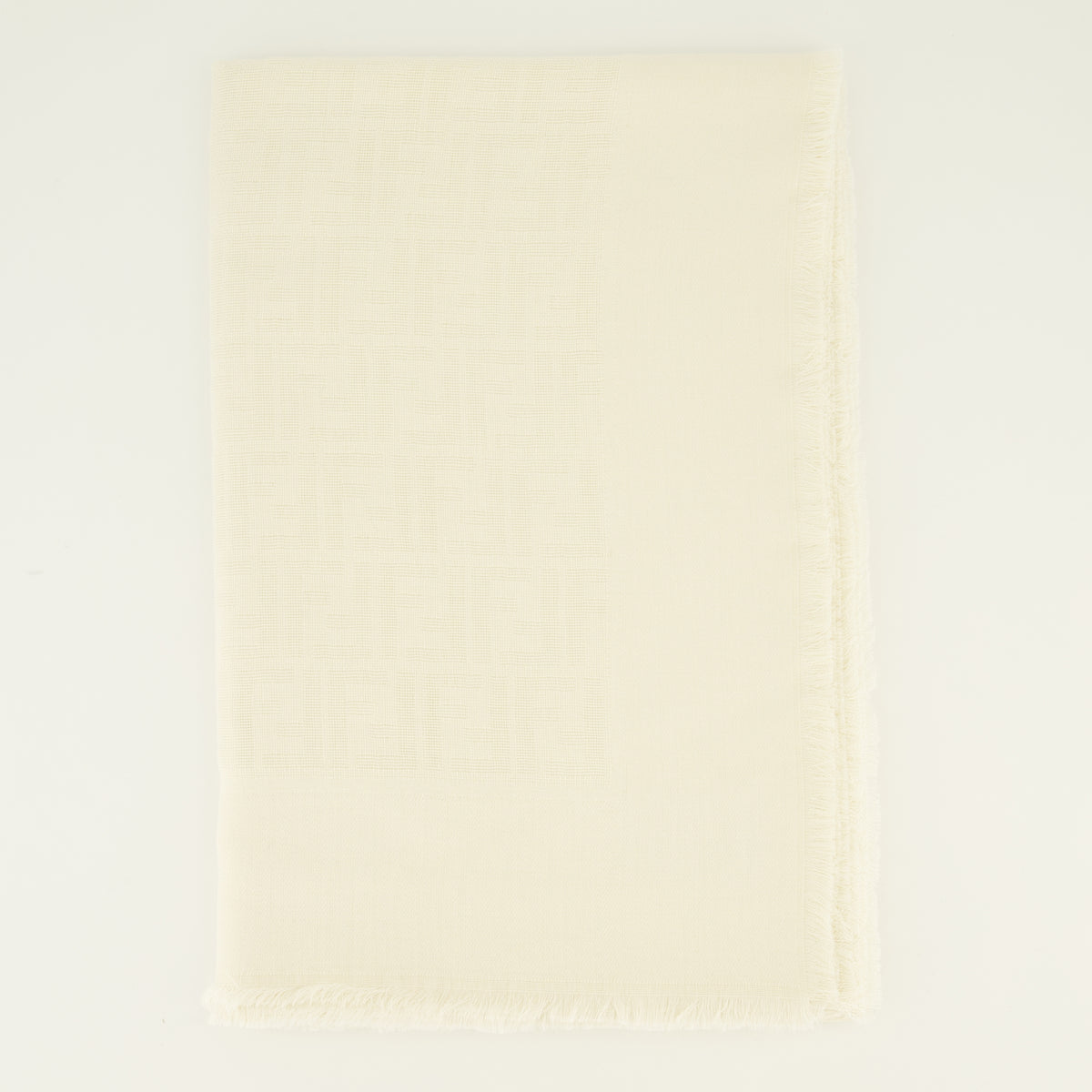 Écharpes, foulards et gants Écharpe FF Signature beige Fendi Beige Femme