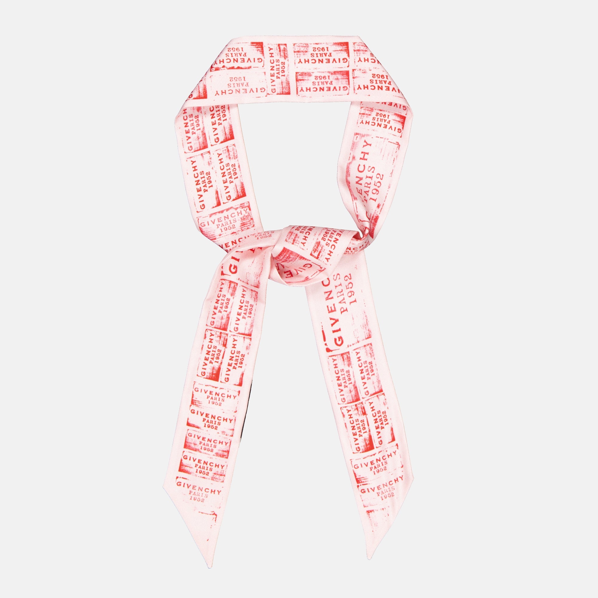 Écharpes, foulards et gants Fita de Cabeça de Seda Givenchy Stamp Givenchy Rose Femme