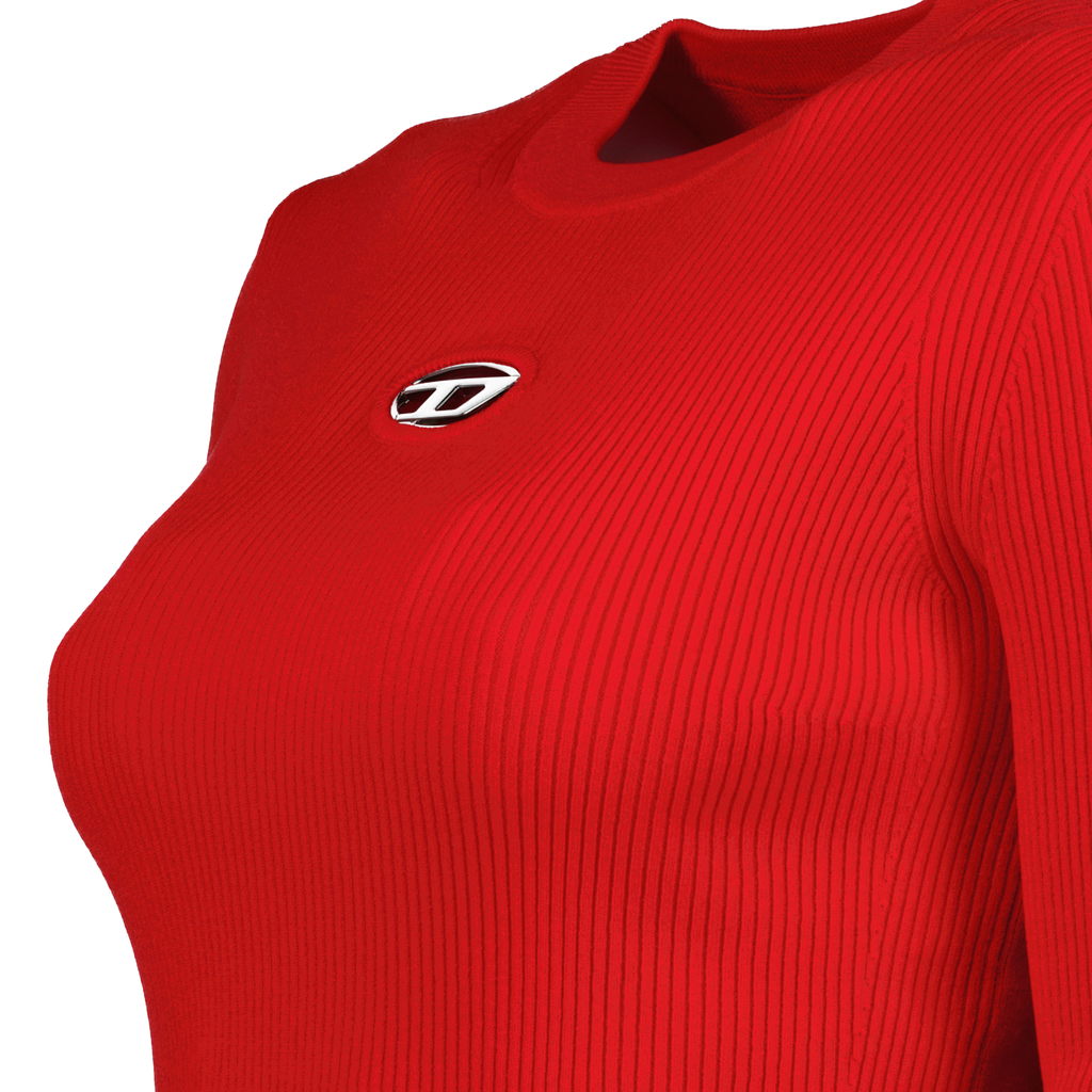 Strickwaren M-Valari Strick Diesel Rot Femme