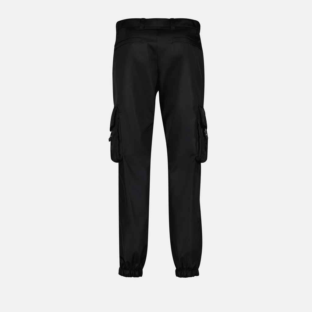 Hosen Pantalon cargo en Re-Nylon Prada Schwarz Homme