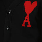 Knitwear Cardigan Ami de coeur oversize Ami PARIS Black Unisex