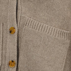 Maglieria Cardigan Scarlatto Khaite Marrone Femme