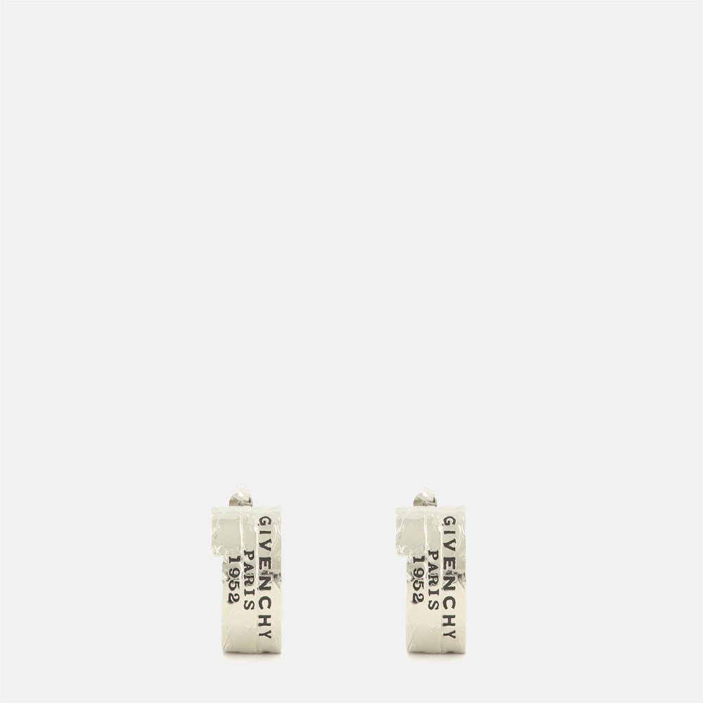 Image de l'article Boucles d'oreilles Givenchy Tape de la marque Givenchy pour Femme - Saison Automne-Hiver 2025 - Vue de Face