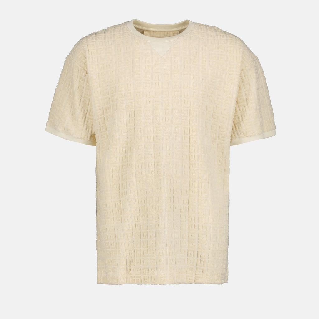 T-shirts T-shirt 4G Givenchy Beige Homme