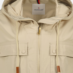 Abrigos Parka Sauvan Moncler Beige Femme