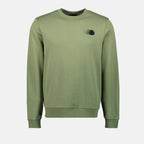 Sweatshirts Faded Logo Sweatshirt Moncler Grün Herren
