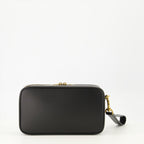 Image de l'article Pochette Saint Laurent Paris noir de la marque Saint Laurent pour Homme - Saison Printemps-Été 2026 - Vue de Dos